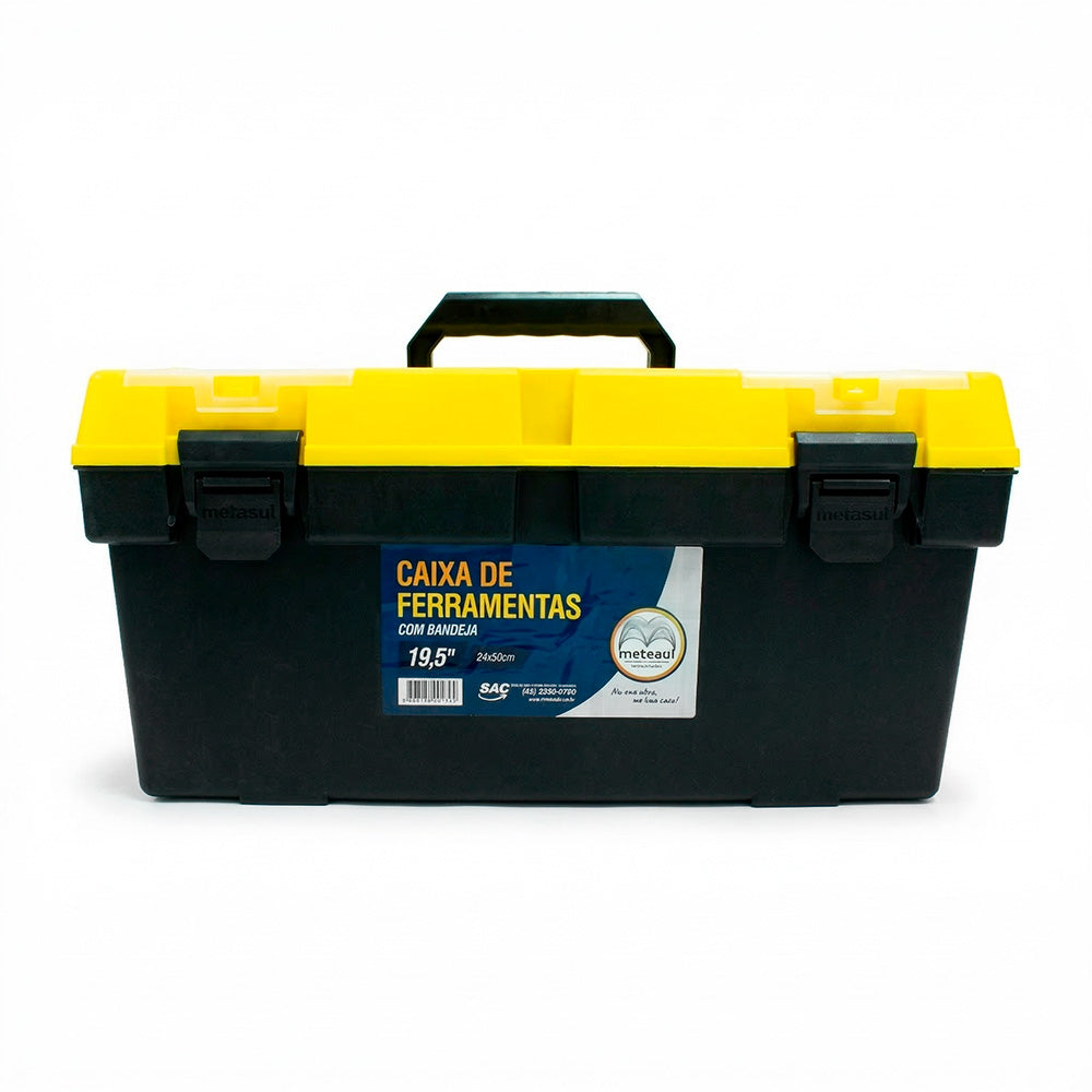 CAJA 19.5 CON BANDEJA PARA HERRAMIENTAS METASUL