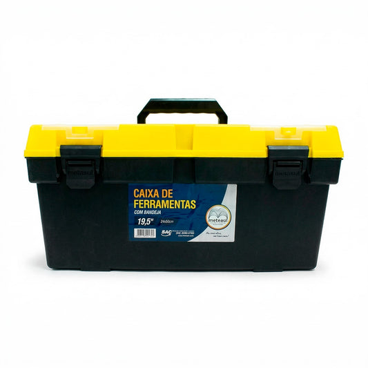 CAJA 19.5 CON BANDEJA PARA HERRAMIENTAS METASUL