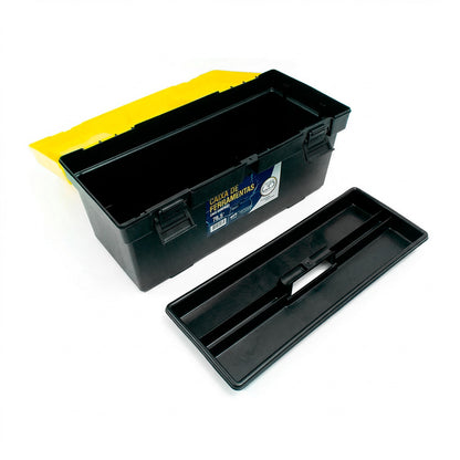 CAJA 19.5 CON BANDEJA PARA HERRAMIENTAS METASUL