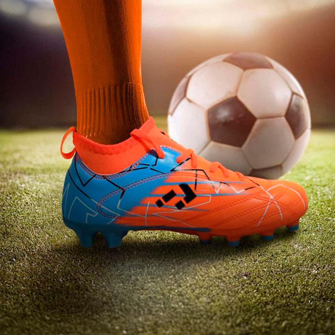 CHAMPION D FUTBOL 11 NARANJA FLUOR TALLE 32 LH4167
