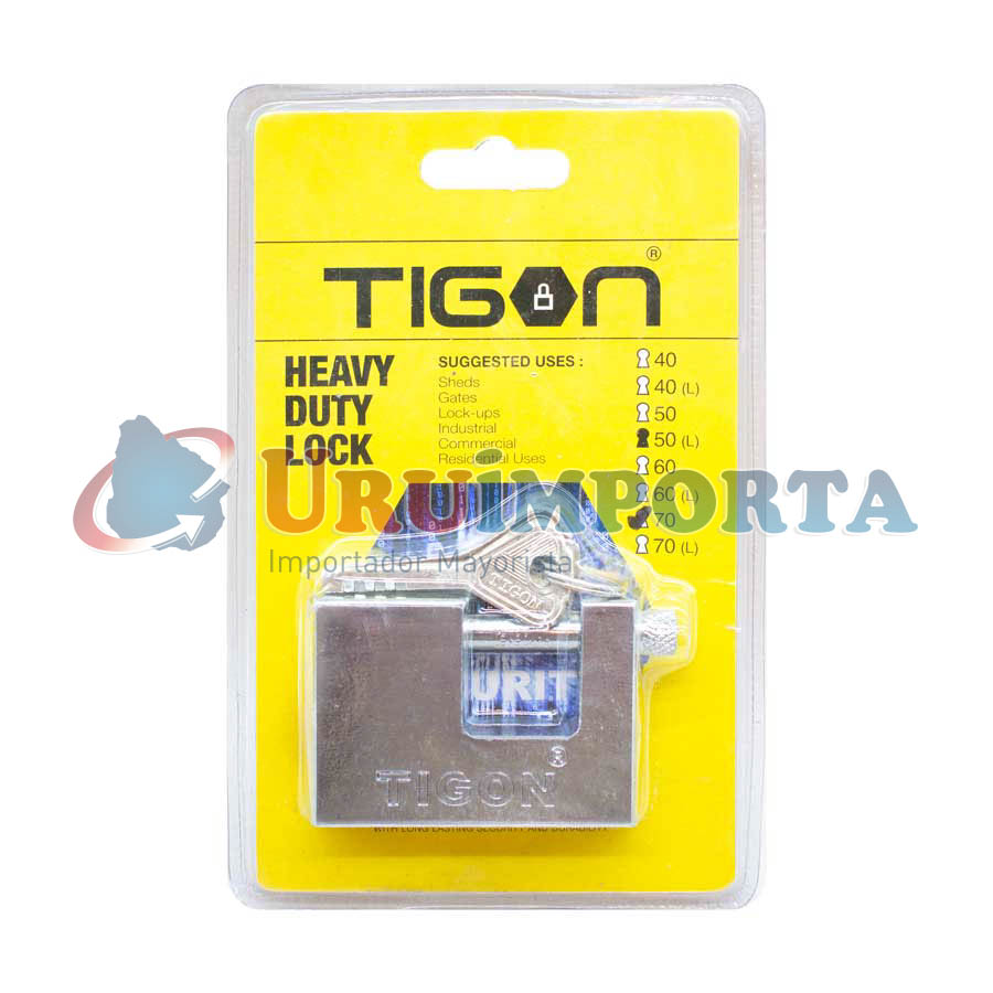CANDADO TIGON TIPO PERNO 70MM LH-327