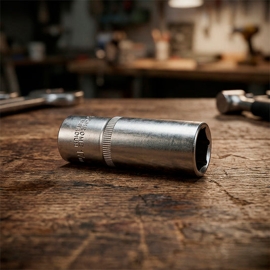 DADO LARGO 17MM 1/2” CR-V UYUSTOOLS DAV317U