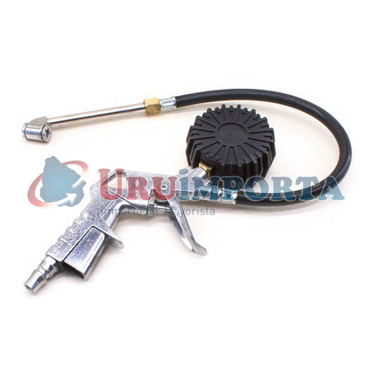 PISTOLA DE AIRE CON MANOMETRO EN BLISTERS LH-637