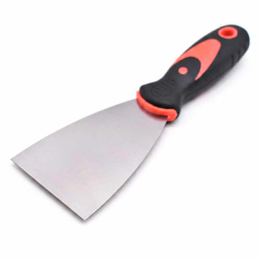 ESPATULA METALICA 3″ M/GOMA BICOLOR LH-1310