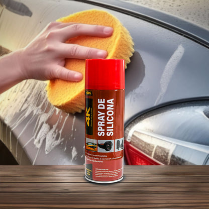 SILICONA BRILLO Y PROTECCION 4K 450ML 2026