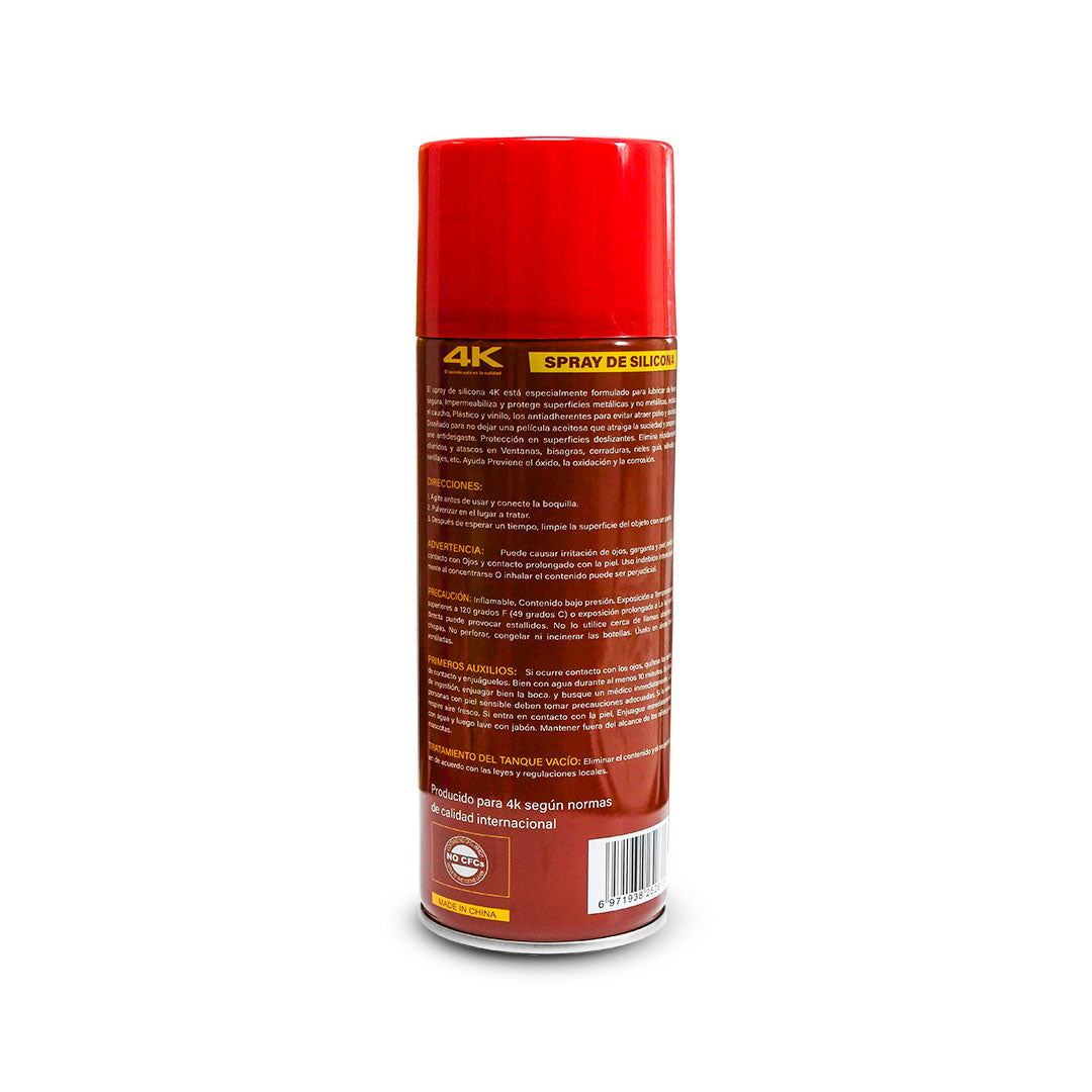 SILICONA BRILLO Y PROTECCION 4K 450ML 2026