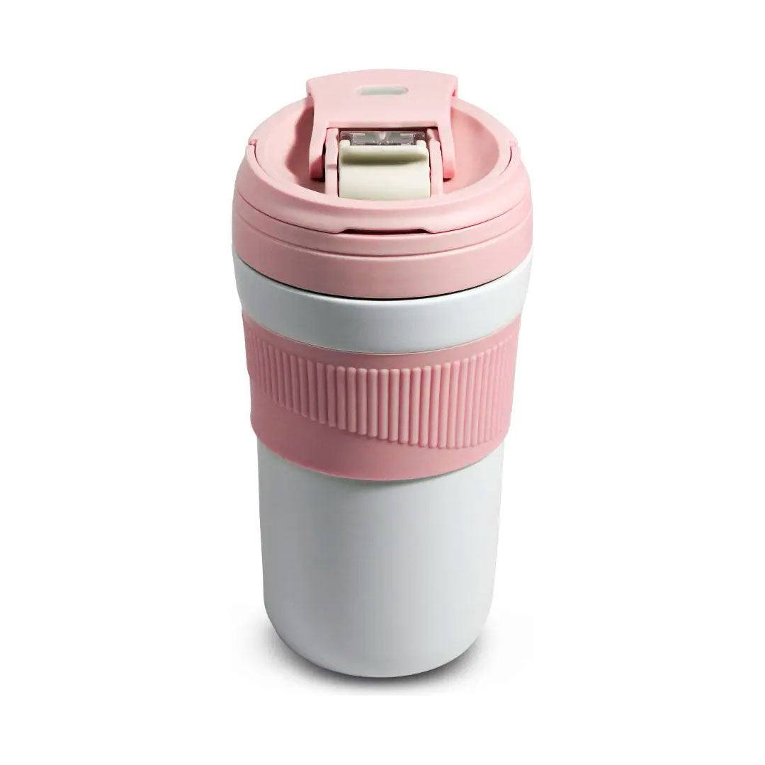 VASO METALICO HERMETICO 400ML COLOR PASTEL LH-4077