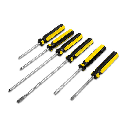 DESTORNILLADOR 6PZ AMARILLO/NEGRO STANDER LH-423