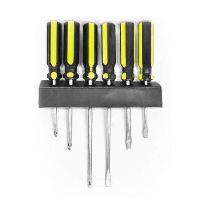 DESTORNILLADOR 6PZ AMARILLO/NEGRO STANDER LH-423