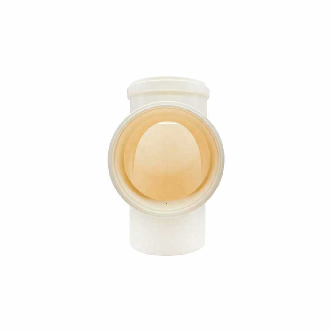 TE 100MM BLANCA DE PVC KRONA K-661