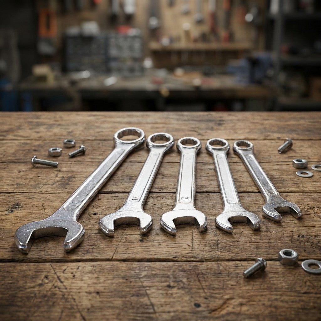 LLAVE COMBINADA 5PZ 10-17MM ALE MAN YOS105
