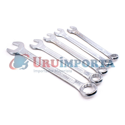 LLAVE COMBINADA 5PZ 10-17MM ALE MAN YOS105