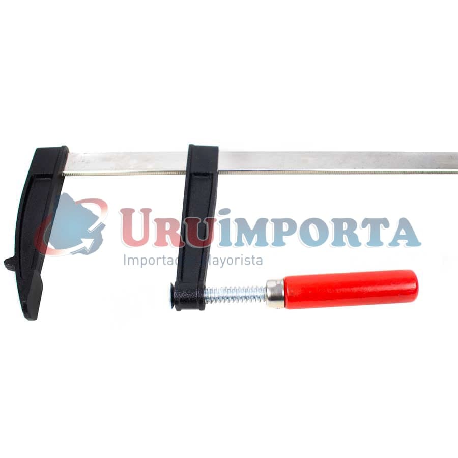 PRENSA TIPO F 120X300MM MANGO ROJO LH-1223