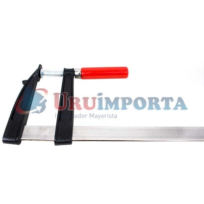 PRENSA TIPO F 120X300MM MANGO ROJO LH-1223