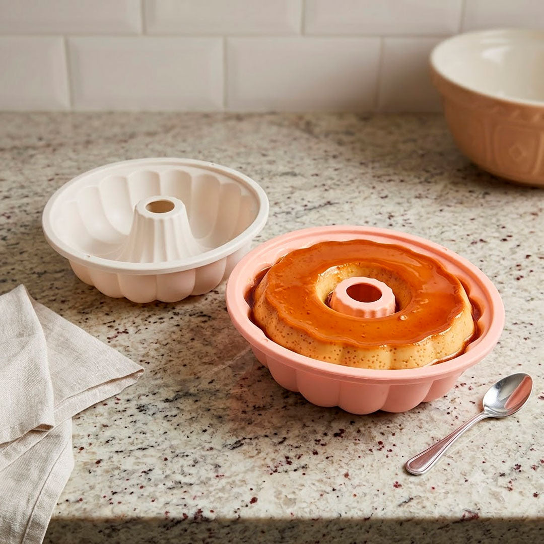 MOLDE DE SILICONA PARA FLAN 25CM LH-4121