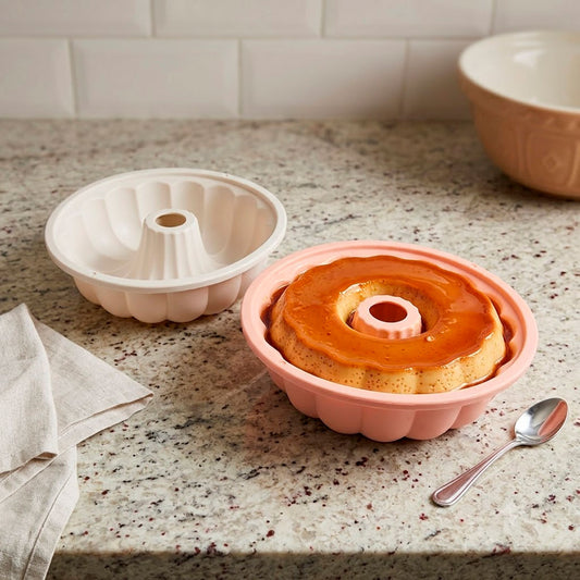 MOLDE DE SILICONA PARA FLAN 25CM LH-4121
