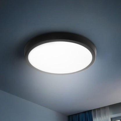 PLAFON LED REDONDO BORDENEGRO 12WLUZFRIA LH4401