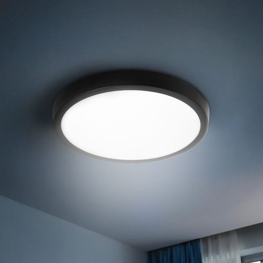 PLAFON LED REDONDO BORDENEGRO 12WLUZFRIA LH4401