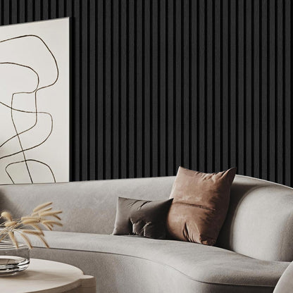 REVESTIMIENTO 2.9M X0.16 PANEL WALL NEGRO LH-4319
