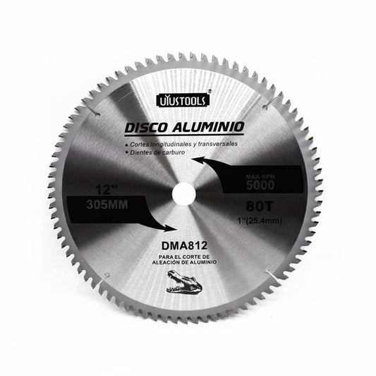 DISCO CORTE ALUMINIO 12″ 80D UYUSTOOLS DMA812
