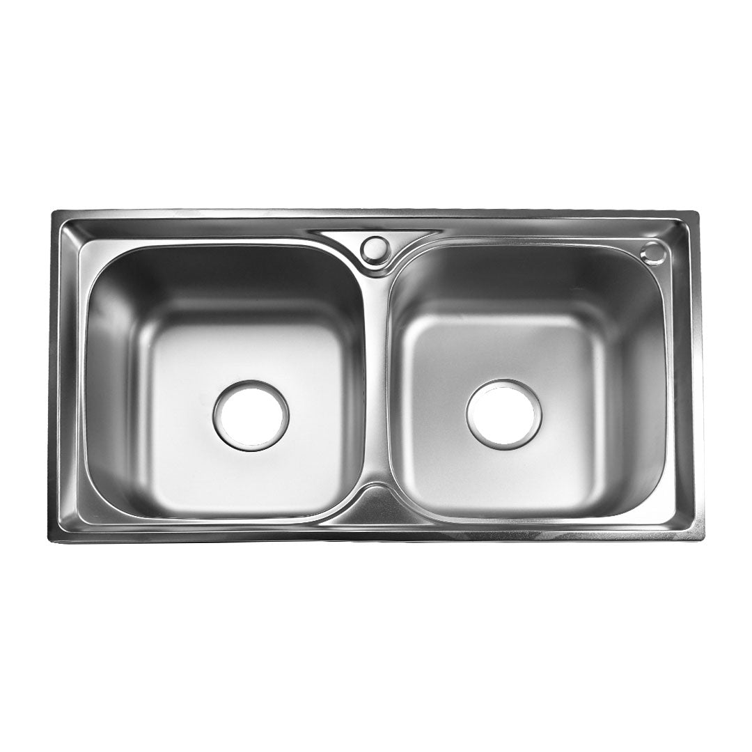 PILETA DOBLE  78X43X19CM   LH-4417