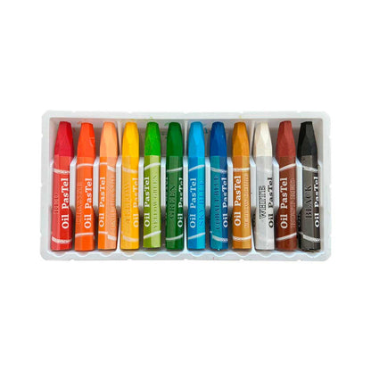 OLEO PASTEL 12 COLORES LH-4489