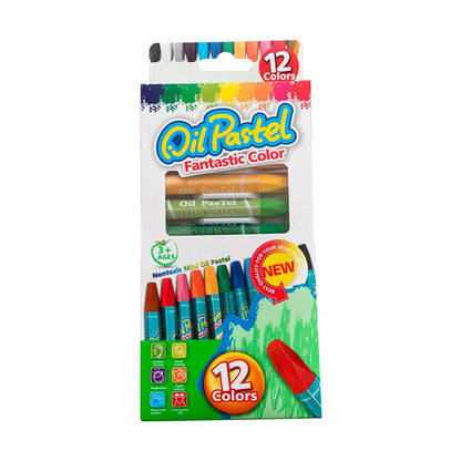 OLEO PASTEL 12 COLORES LH-4489