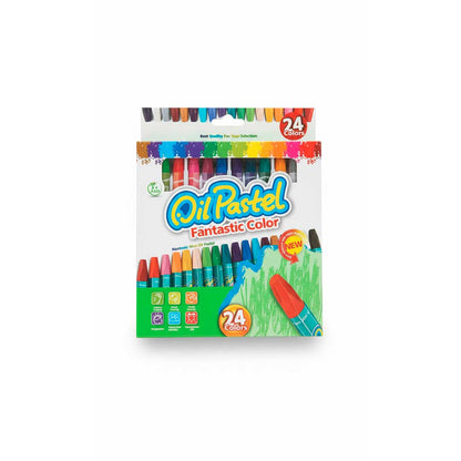 OLEO PASTEL 24 COLORES LH-4491