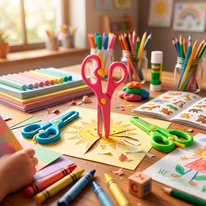 TIJERA PLASTICO PARA NIÑOS LH-4492