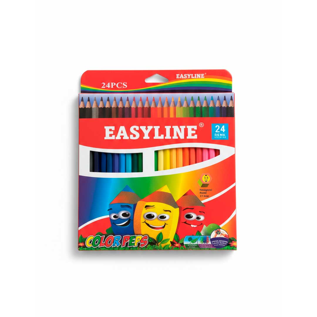 LAPICES DE COLORES 24 UNIDADES LH-4495
