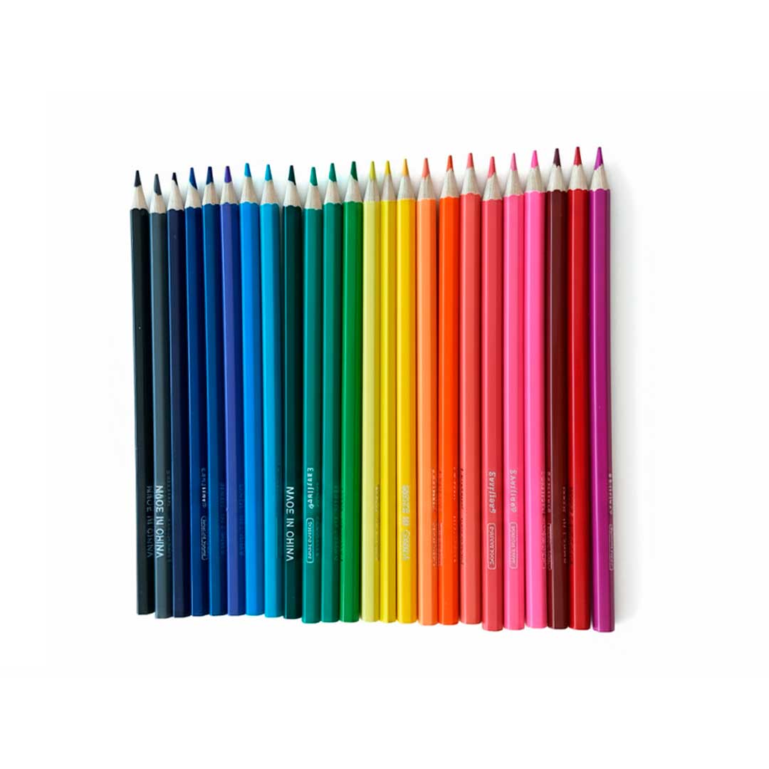 LAPICES DE COLORES 24 UNIDADES LH-4495