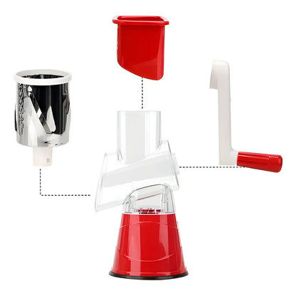 RALLADOR Y CORTA VEGETALES 5 LITROS LH-4579