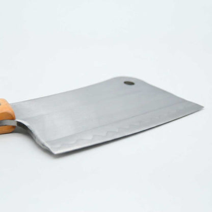 CUCHILLO DE CARNICERO MANGO MARRON LH-4656