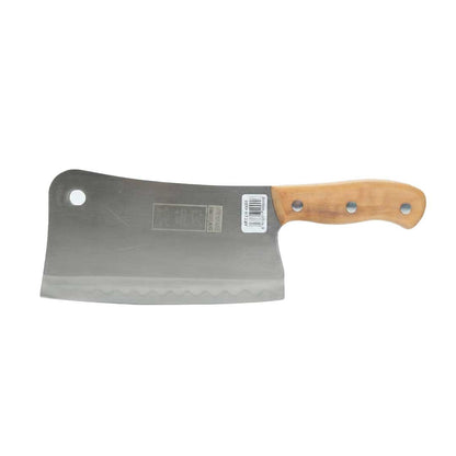 CUCHILLO DE CARNICERO MANGO MARRON LH-4656