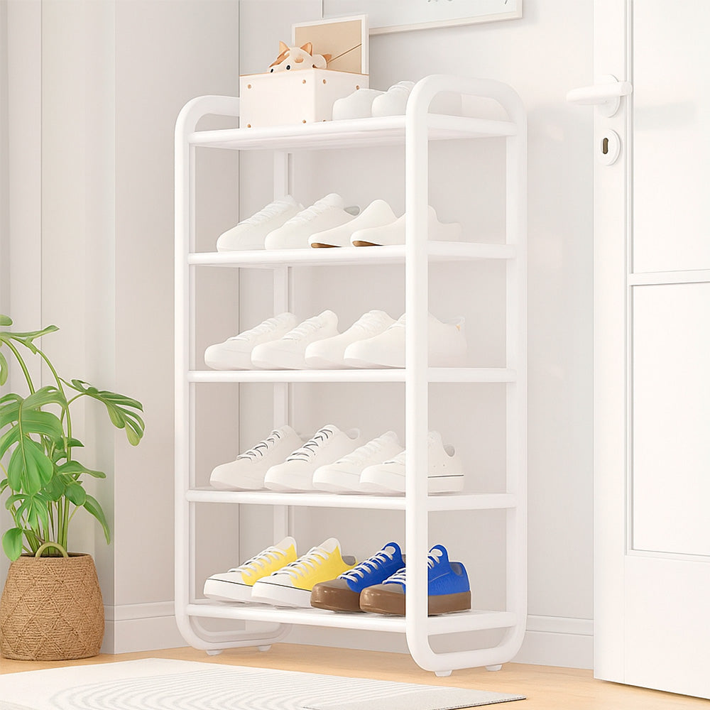 ZAPATERA 73CM DE 5 NIVELES NEGRO O BLANCO LH-4699