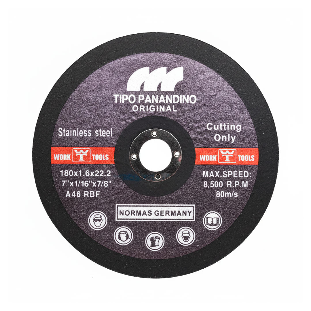 DISCO CORTE METAL 7  1.6MM PANANDINO