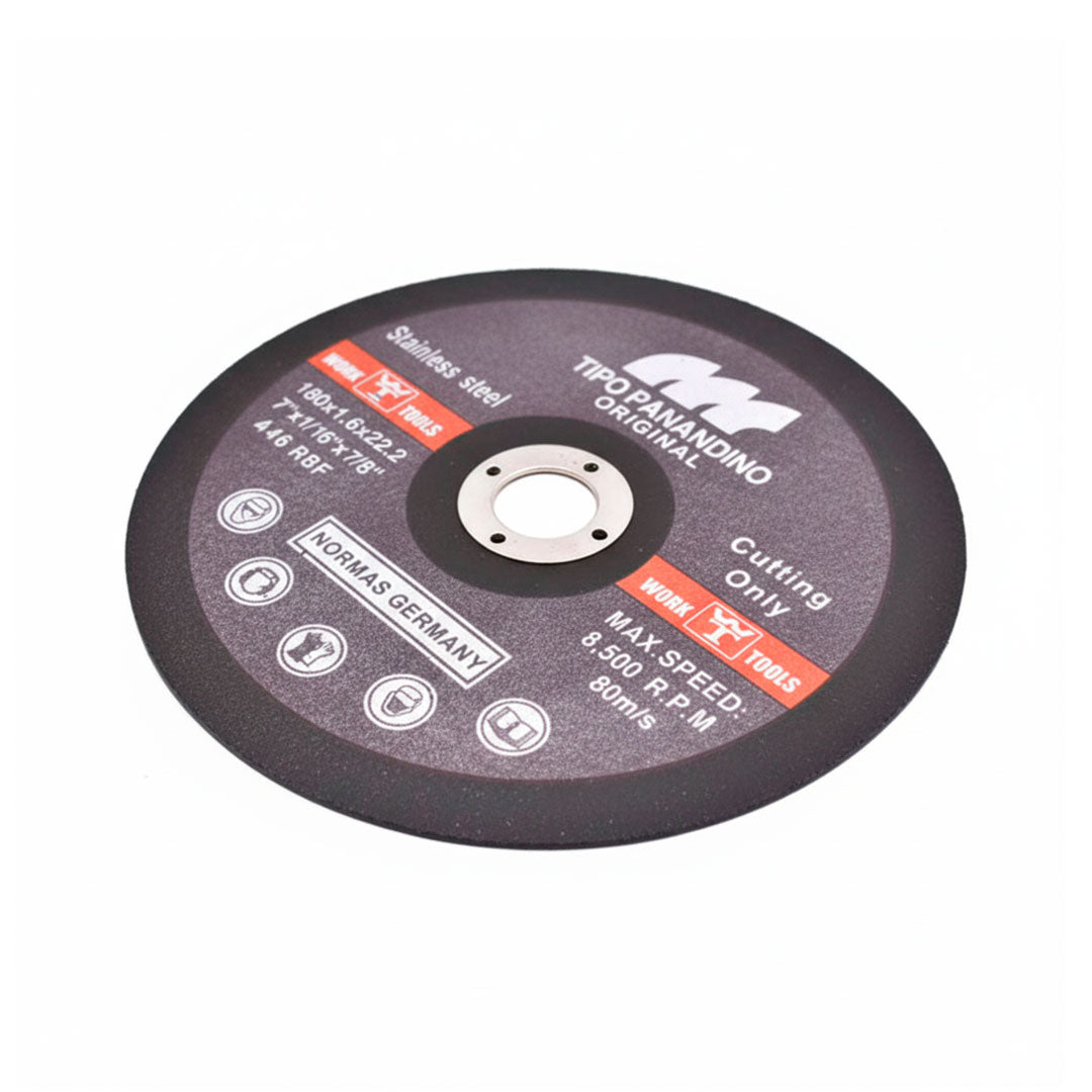 DISCO CORTE METAL 7  1.6MM PANANDINO