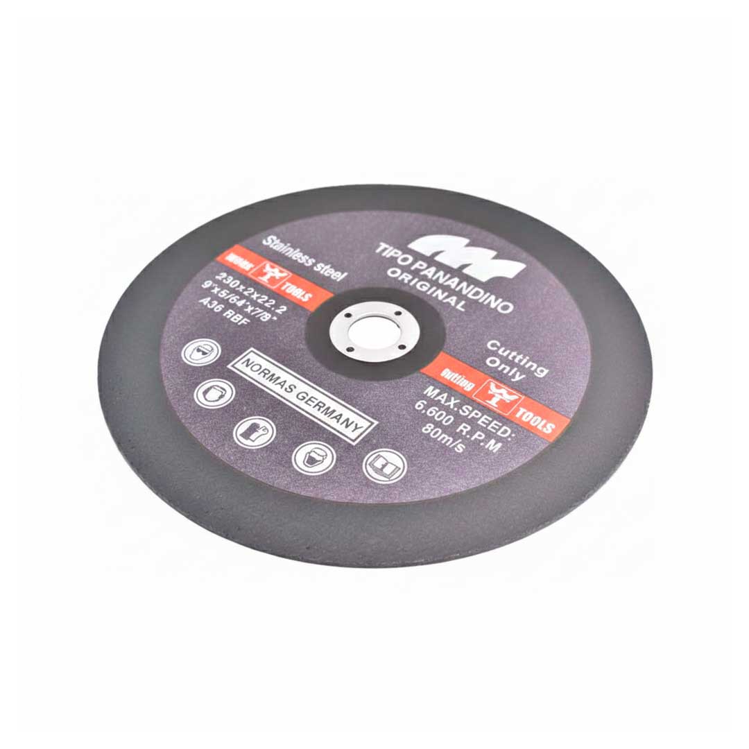 DISCO CORTE METAL 9″ 2MM PANANDINO