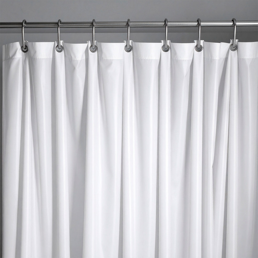 CORTINA DE BAÑO COLOR BLANCO LH-4634