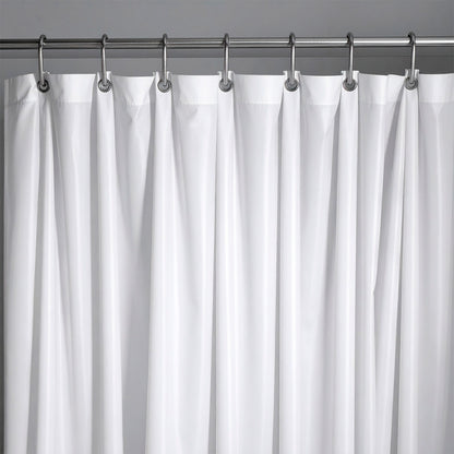 CORTINA DE BAÑO COLOR BLANCO LH-4634