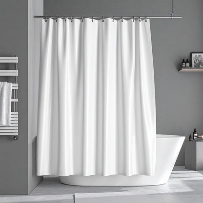 CORTINA DE BAÑO COLOR BLANCO LH-4634