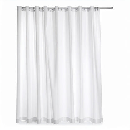 CORTINA DE BAÑO COLOR BLANCO LH-4634