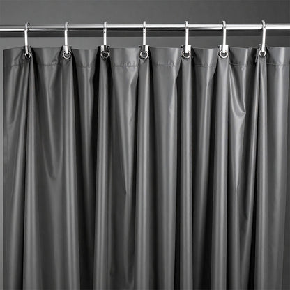 CORTINA DE BAÑO COLOR GRIS LH-4636