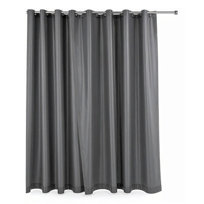 CORTINA DE BAÑO COLOR GRIS LH-4636
