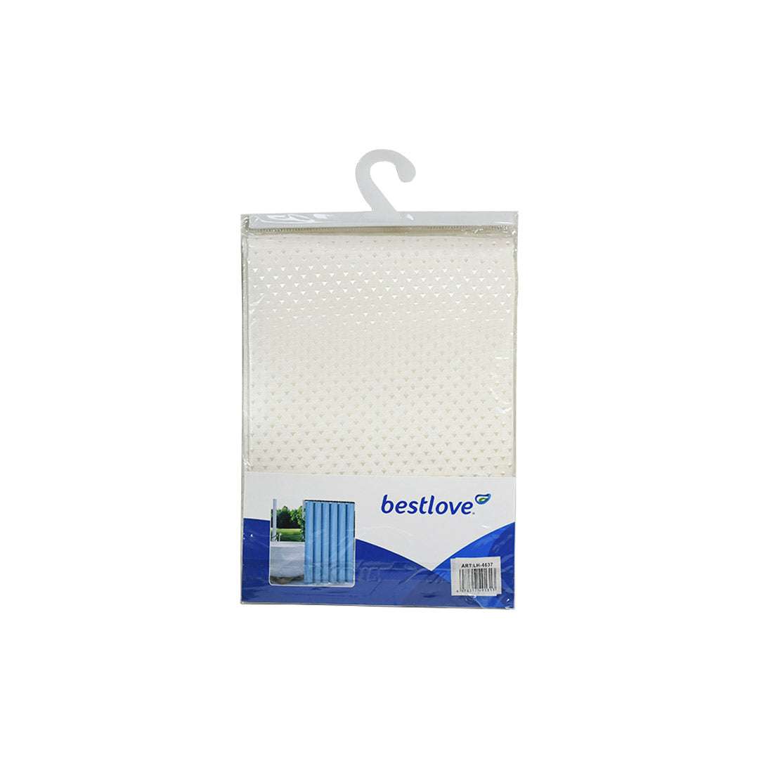 CORTINA DE BAÑO 180X180CM BEIGE  LH-4637