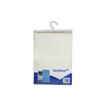 CORTINA DE BAÑO 180X180CM BEIGE  LH-4637