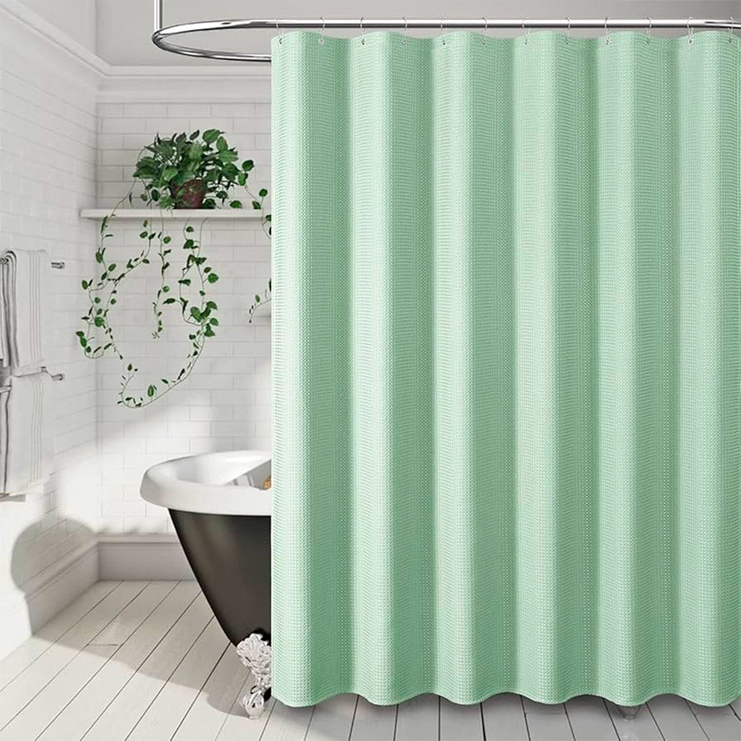 CORTINA DE BAÑO 180X180CM VERDE LH-4640