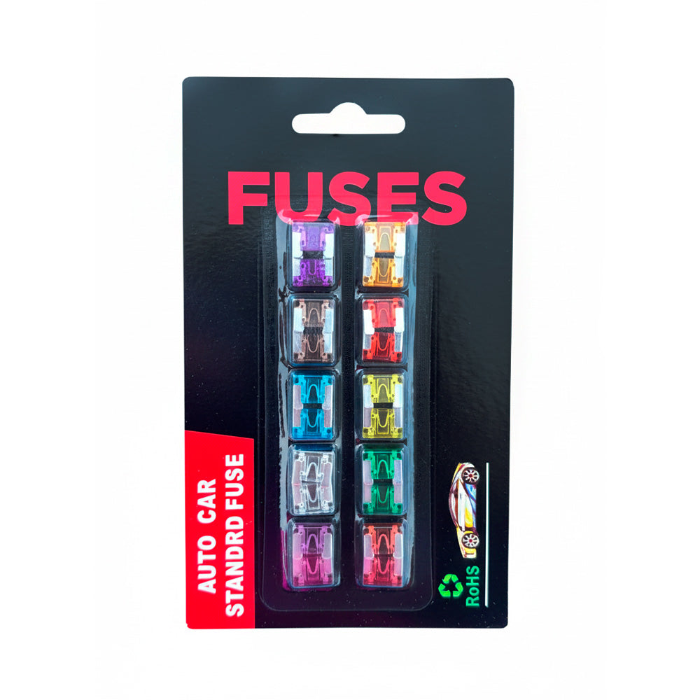 FUSIBLE PARA AUTOS 10 UNIDADES EN BLISTER LH-4565