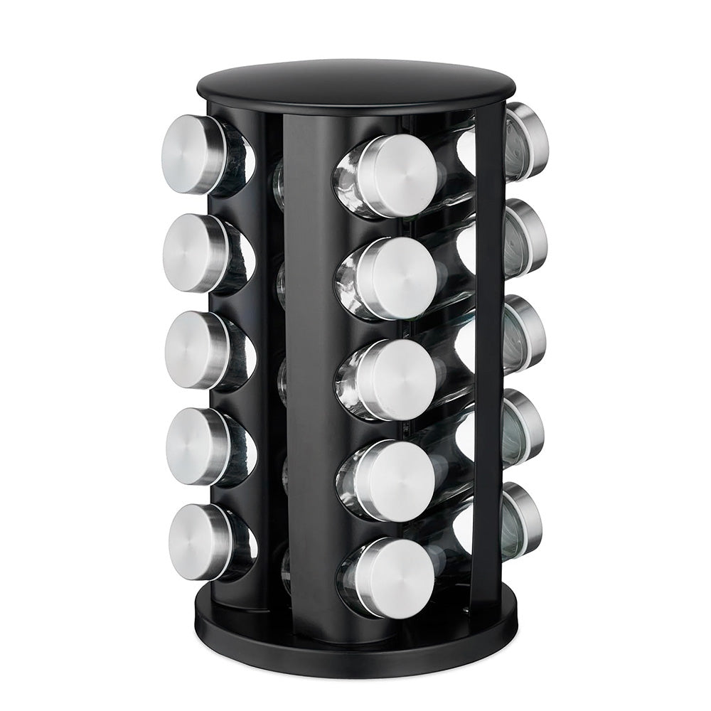 ESPECIERO 20 PZ GIRATORIO NEGRO LH-4618