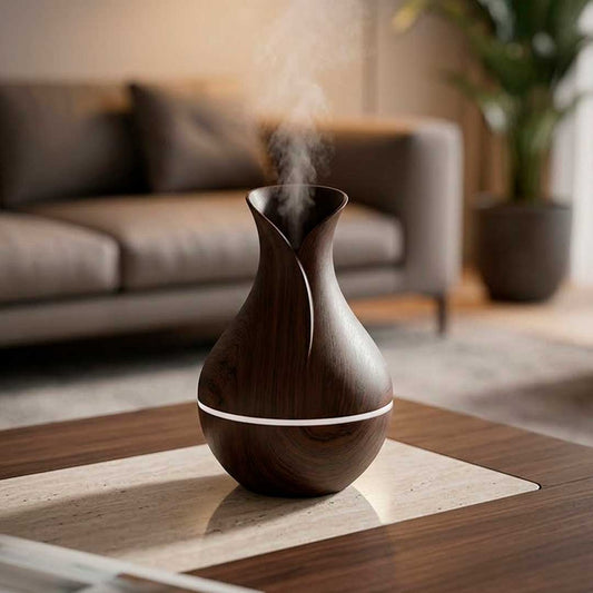 DIFUSOR HUMIDIFICADOR COLOR NOGAL LH-4670